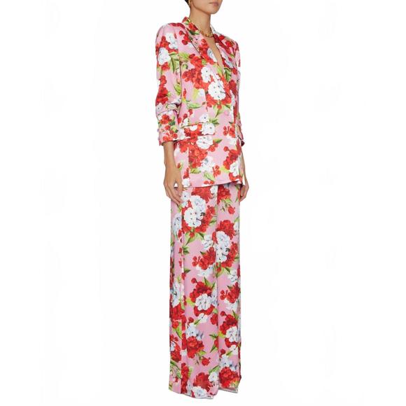 NEW L'AGENCE gwyneth relaxed blazer in cotton candy multi hydrangea - Picture 3 of 4